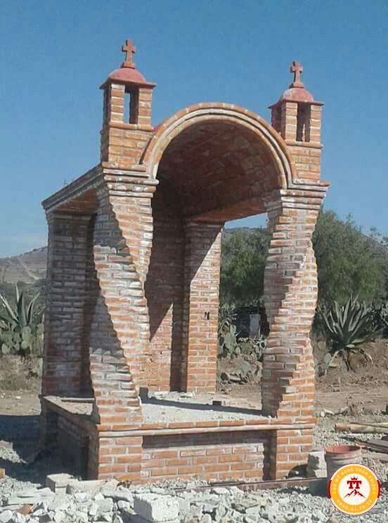 Mộ xây gạch không trát 