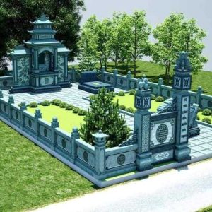 Phối cảnh khu lăng mộ - PC1